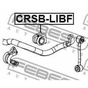 Опора стабилизатора FEBEST CRSB-LIBF-3