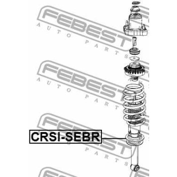 Тарелка пружины FEBEST CRSI-SEBR-3
