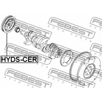Хомут FEBEST FE-CLAMPZ-1
