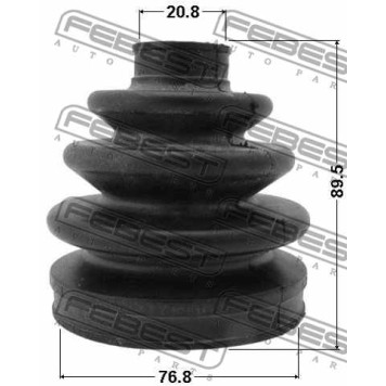 Листовая рессора, дополнительная рессора FEBEST ISD-NKR-1