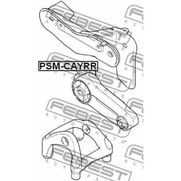 Подвеска двигателя FEBEST PSM-CAYRR-3