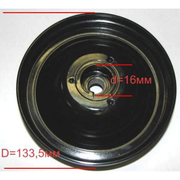 Ременный шкив коленвала FEBEST RNDS-LOG-4