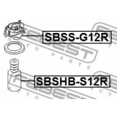 Пыльник с отбойником задний SUBARU LEGACY B14 2009.05- <b>FEBEST SBSHB-S12R</b>