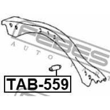 Подвеска рычага независимой подвески колеса FEBEST TAB-559-3