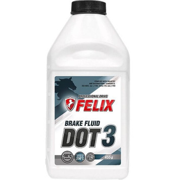 Жидкость тормозная FELIX ДОТ-3 (455г)