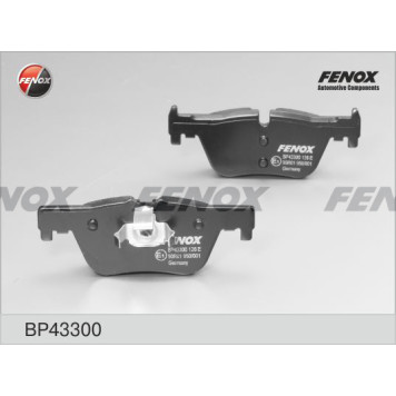Колодки задние BMW 1 F20 1.6-2.0D, 11- <b>FENOX BP43300</b>