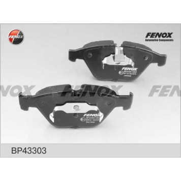 Колодки передние BMW E65,E66 3.0-4.5, 01- <b>FENOX BP43303</b>-1