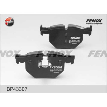 Колодки задние BMW E90, E91 2.0-3.0, 05- <b>FENOX BP43307</b>-1