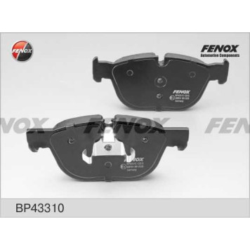 Колодки передние BMW X5 (E70), X6 (E71), 3.0, 07- <b>FENOX BP43310</b>-1