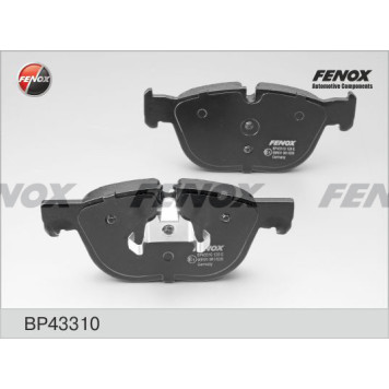 Колодки передние BMW X5 (E70), X6 (E71), 3.0, 07- <b>FENOX BP43310</b>