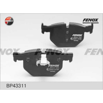 Колодки задние BMW X5, 3.0, 07- <b>FENOX BP43311</b>-1