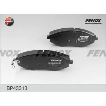Колодки передние Chevrolet Spark 1.0-1.2, 10- <b>FENOX BP43313</b>
