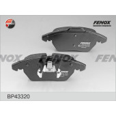 Колодки передние Citroen C4, Peugeot 307 2.0i, 03- <b>FENOX BP43320</b>