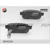 Колодки задние Honda Civic 1.4-1.6 87-01, Prelude 2.0, 88-92 <b>FENOX BP43334</b>