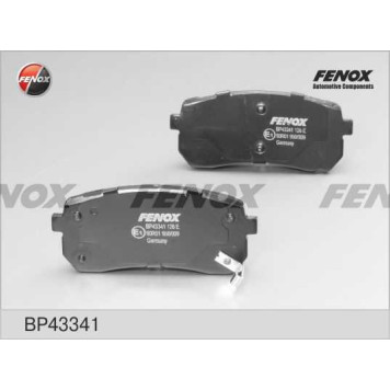 Колодки задние Kia Carnival 2.7-2.9, 06- <b>FENOX BP43341</b>-1