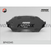 Колодки передние Mazda 323 1.4i-2.0TD, 98-01 <b>FENOX BP43345</b>