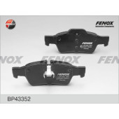 Колодки задние MB W211, 2.0-2.7CDi, 02- <b>FENOX BP43352</b>