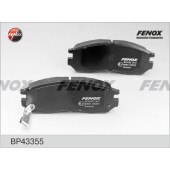 Колодки передние Mitsubishi Colt, Galant 1.8-2.0, 86-04 <b>FENOX BP43355</b>