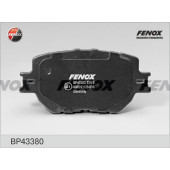 Колодки передние Toyota Land Cruiser J12 4.0-3.0, 03-, SUMITOMO <b>FENOX BP43380</b>