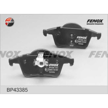 Колодки задние Volvo S80, 98-, S60, V70 00-, C70 97-00, XC70 2.5D5 02- <b>FENOX BP43385</b>-1