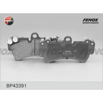 Колодки AUDI Q7 06-, MERCEDES-BENZ: CLS 06-, PORSCHE: CAYENNE 02-, VW: TOUAREG 02- <b>FENOX BP43391</b>