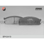 Колодки передние Mazda E2000, 2200 &4WD 2.0-2.2D 84-97 <b>FENOX BP43419</b>