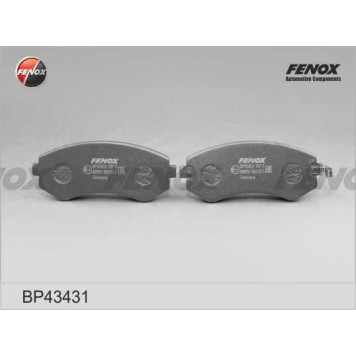 Колодки передние Nissan Almera, 1.4i-2.0D, 96- <b>FENOX BP43431</b>-2