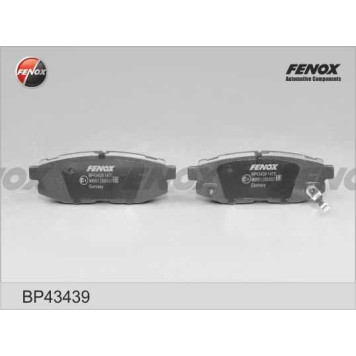 Колодки задние Subaru Legacy, Tribeca, 2.5-3.0, 05- <b>FENOX BP43439</b>-1