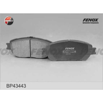 Колодки передние Toyota Camry, Previa 2.0-3.0, 01- <b>FENOX BP43443</b>-1