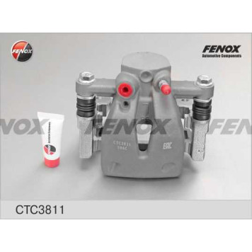 Суппорт задний левый, d=38 Toyota Avensis, Corola verso 1.6-2.0, 03- <b>FENOX CTC3811</b>-3