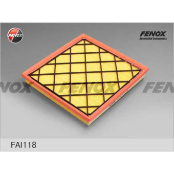 Фильтр воздушный Chevrolet Cruze 09- 1.6, 1.8, Opel Astra J 09- 1.4, 1.6 <b>FENOX FAI118</b>-1