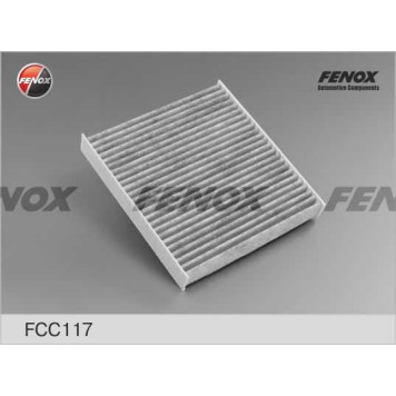 Фильтр салона угольный Mitsubishi Lancer 08-, Outlander 06-, ASX 10-, Citroen C4 12- 1.6 <b>FENOX FCC117</b>-1
