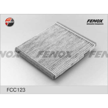 Фильтр салонный угольный Toyota Avensis 03-08 1.6-2.4, Corolla 02-09 1.4-1.8 <b>FENOX FCC123</b>-1