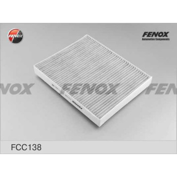 Фильтр салонный угольный Audi Q7 06-, VW Touareg 02-10, Transporter 03- <b>FENOX FCC138</b>-1
