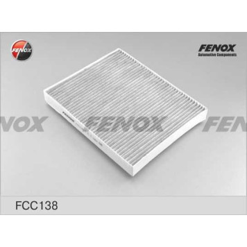 Фильтр салонный угольный Audi Q7 06-, VW Touareg 02-10, Transporter 03- <b>FENOX FCC138</b>