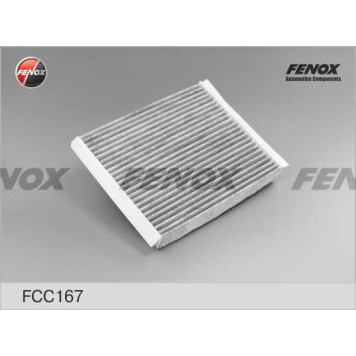 Фильтр салона угольный Opel Meriva 03-10 1.4-1.8, 1.3CDTI, 1.7CDTI <b>FENOX FCC167</b>-1