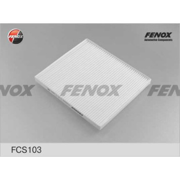 Фильтр салонный Hyundai Solaris 10-, Tucson 04-10, Kia Rio 05-, Sportage 04-, Cerato 09- <b>FENOX FCS103</b>-3