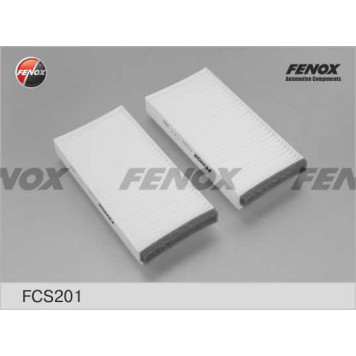 Фильтр салонный Honda Civic 01-05, CR-V 01-06 2.0, 2.2CTDi, FR-V 04- 1.7-2.0, 2.2CTDi <b>FENOX FCS201</b>-1