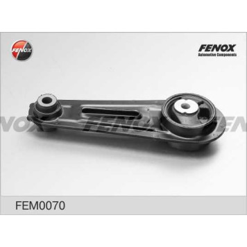 Опора двигателя левая Nissan qashai, X-TRAIL T31, 06-13 <b>FENOX FEM0070</b>-2