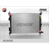 Радиатор Hyundai Solaris 1.4, 1.6 10-, i20 1.4, 1.6 08-, Kia Rio 1.4, 1.6 11- AT <b>FENOX RC00359</b>