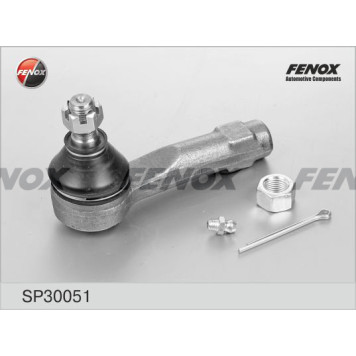 Наконечник рулевой Nissan Almera 00-11 брит сборка M12X1.5 <b>FENOX SP30051</b>