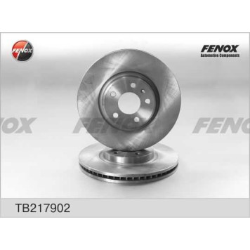 Диск тормозной передний Audi A4 1.8-3.2, 07-, A6 2.0-2.8, 10- <b>FENOX TB217902</b>-1
