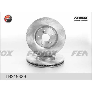 Диск тормозной передний HONDA ACCORD VIII 08- <b>FENOX TB219329</b>