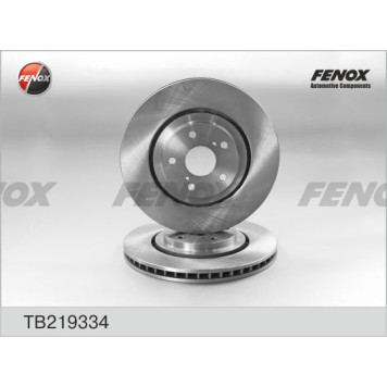 Диск тормозной передний Lexus RX, Toyota RAV 4, 2.0-3.5, 08- <b>FENOX TB219334</b>
