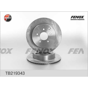 Диск тормозной задний Nissan Murano, 3.5 4WD 05- <b>FENOX TB219343</b>