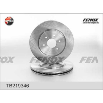 Диск тормозной передний NISSAN PATHFINDER (R51) 17' <b>FENOX TB219346</b>