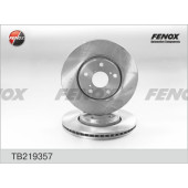 Диск тормозной передний Toyota Auris, Avensis, Corolla 1.6-2.2D, 07- <b>FENOX TB219357</b>