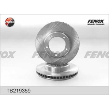 Диск тормозной передний Toyota Land Cruiser 100, 4.7 - 4.2TD, 98- <b>FENOX TB219359</b>-1
