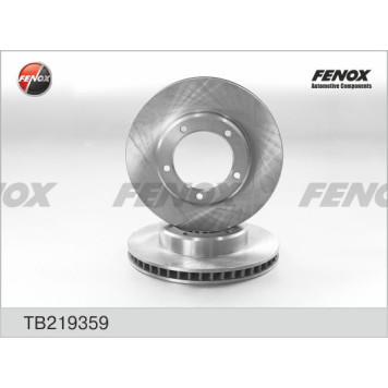 Диск тормозной передний Toyota Land Cruiser 100, 4.7 - 4.2TD, 98- <b>FENOX TB219359</b>