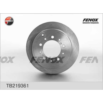 Диск тормозной задний Toyota Land Cruiser 200, 4.7-4.5D 07- <b>FENOX TB219361</b>